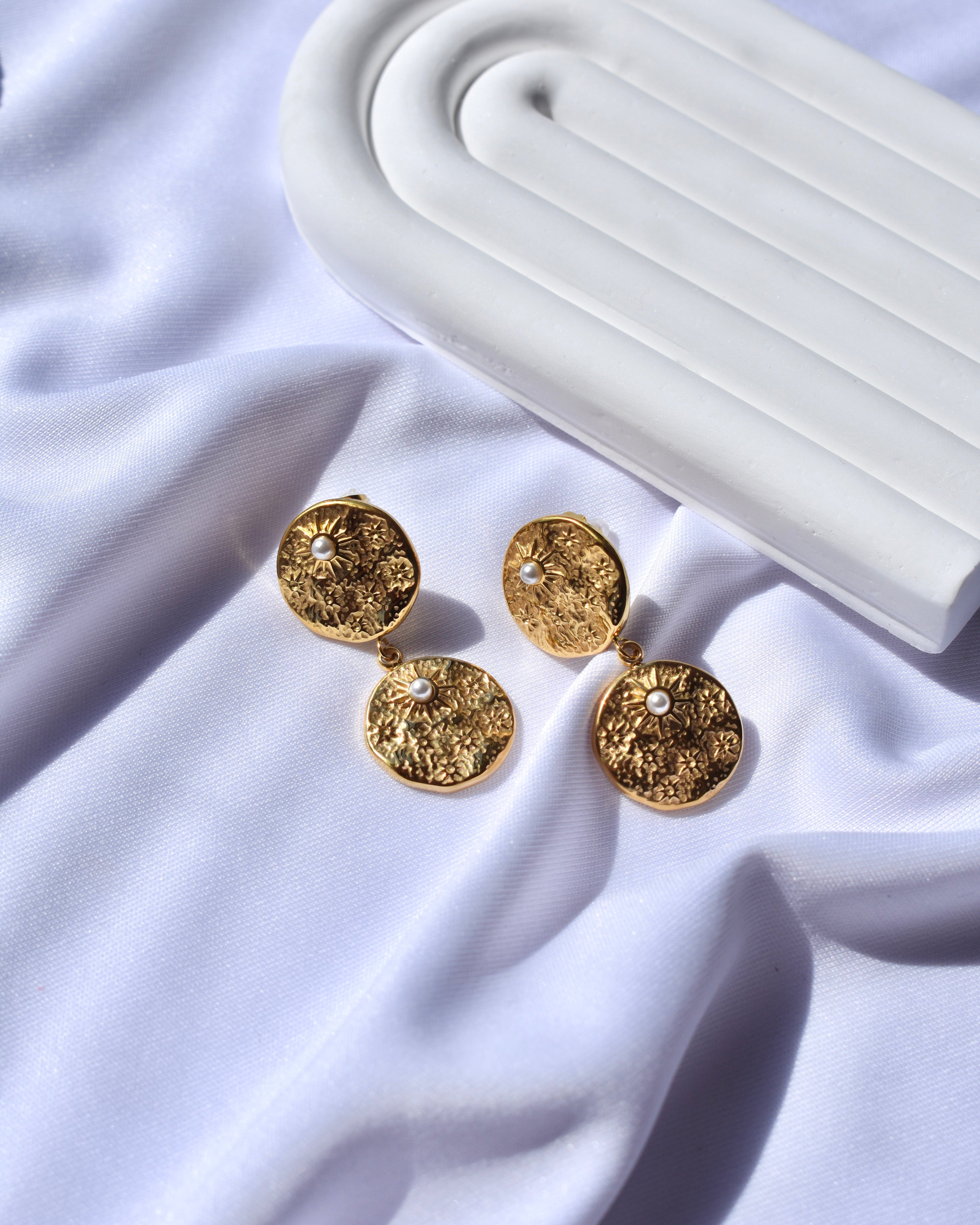 Aretes de Medalla