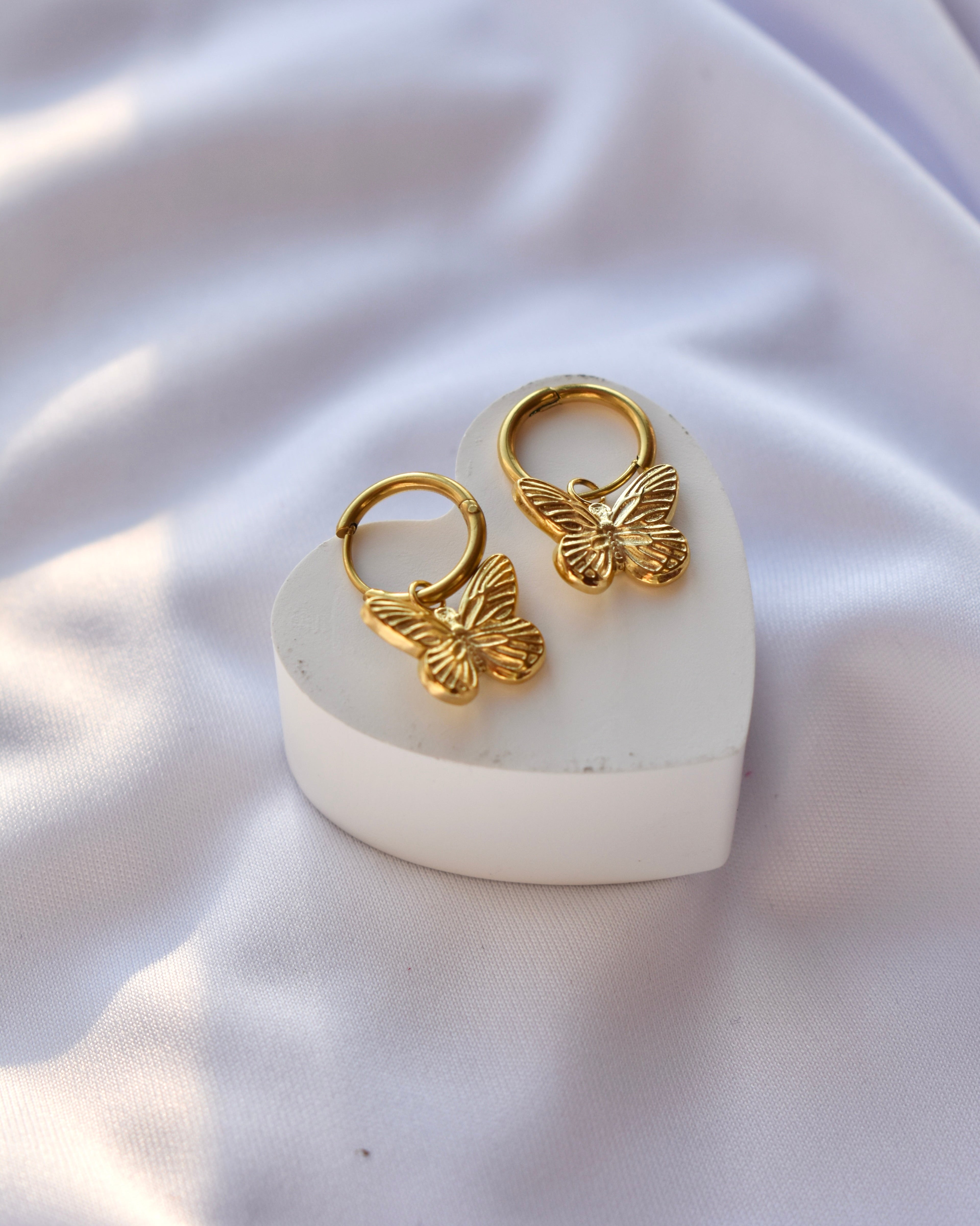 Aretes Mariposa