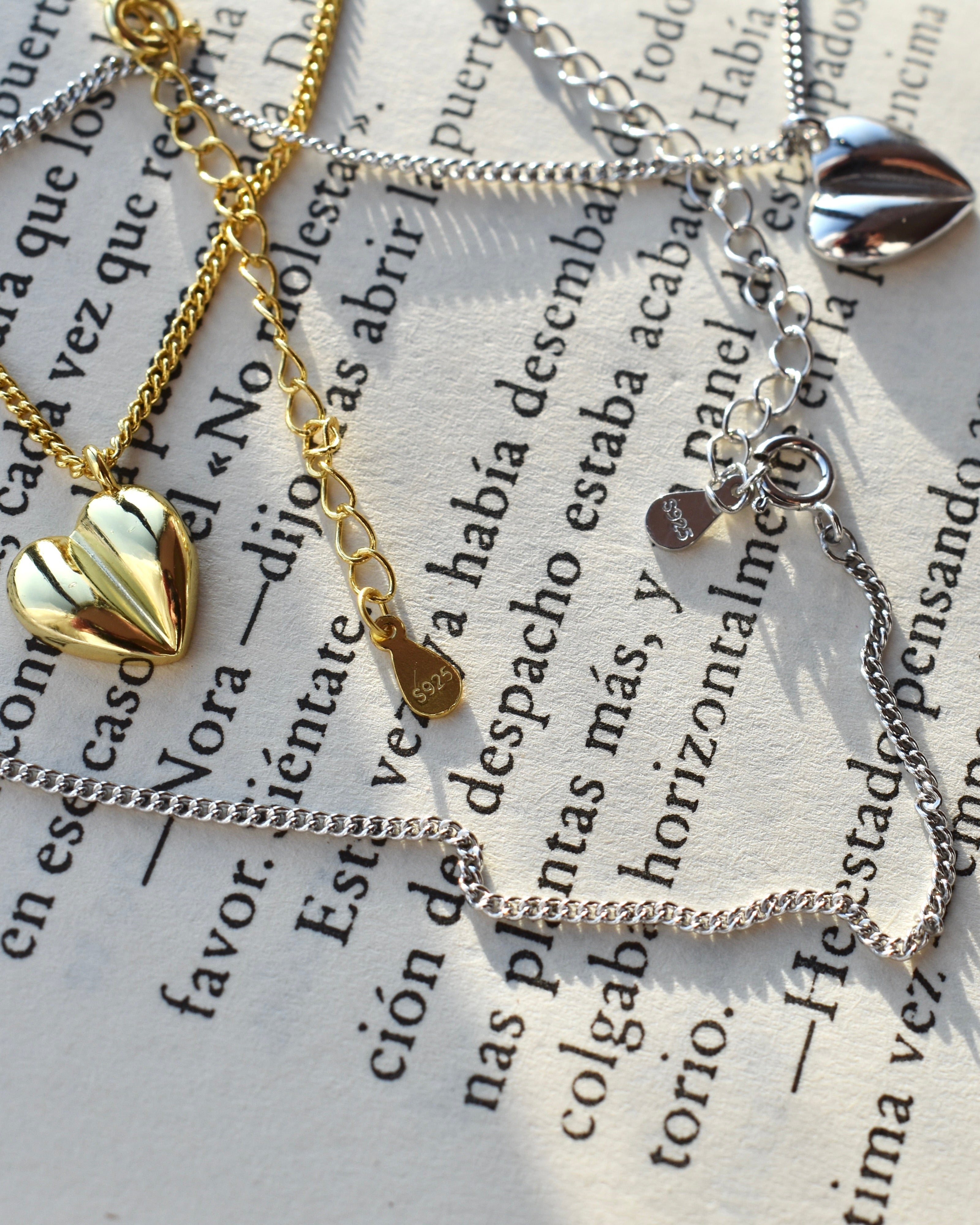 Collar Beso de Plata