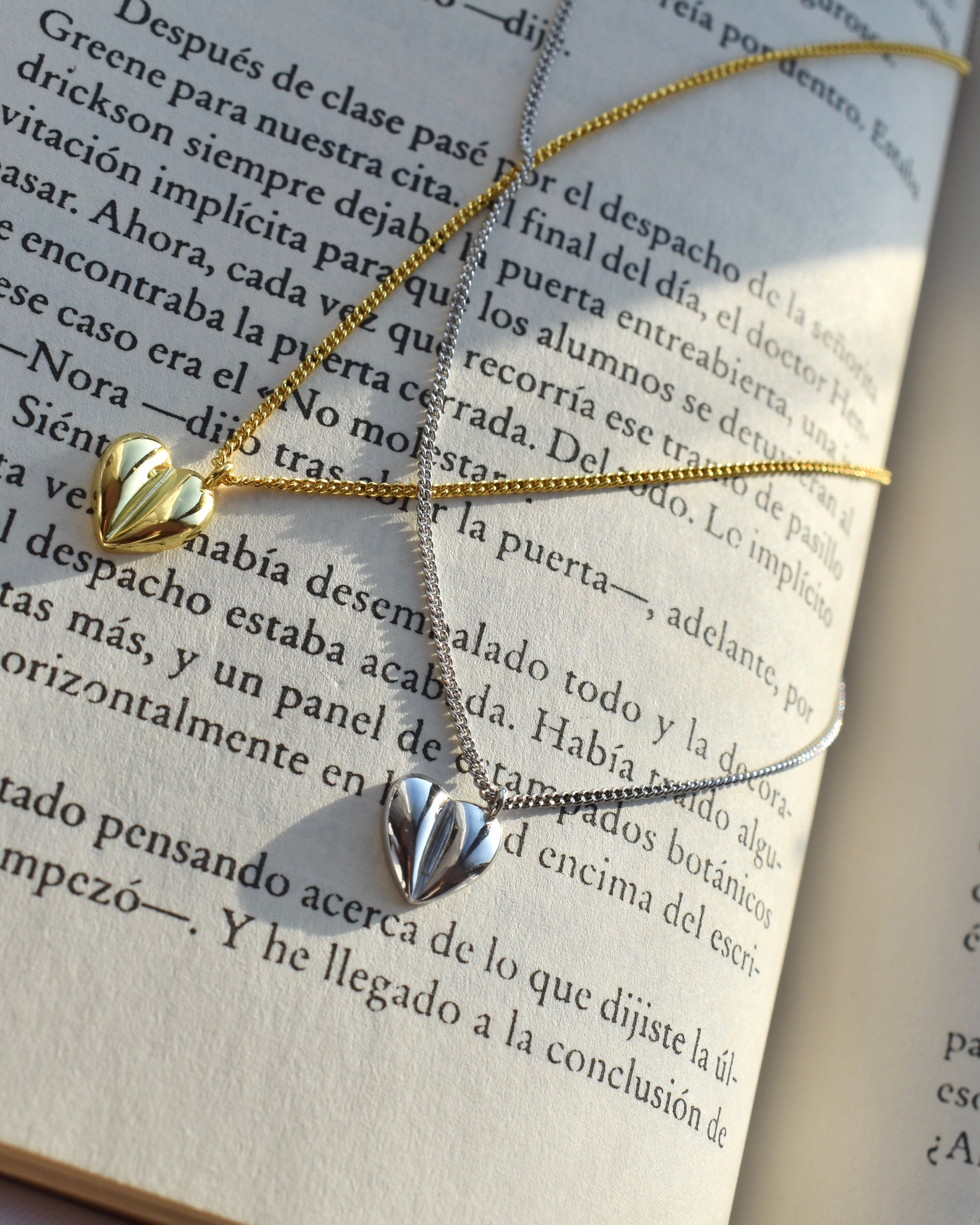 Collar Beso de Plata