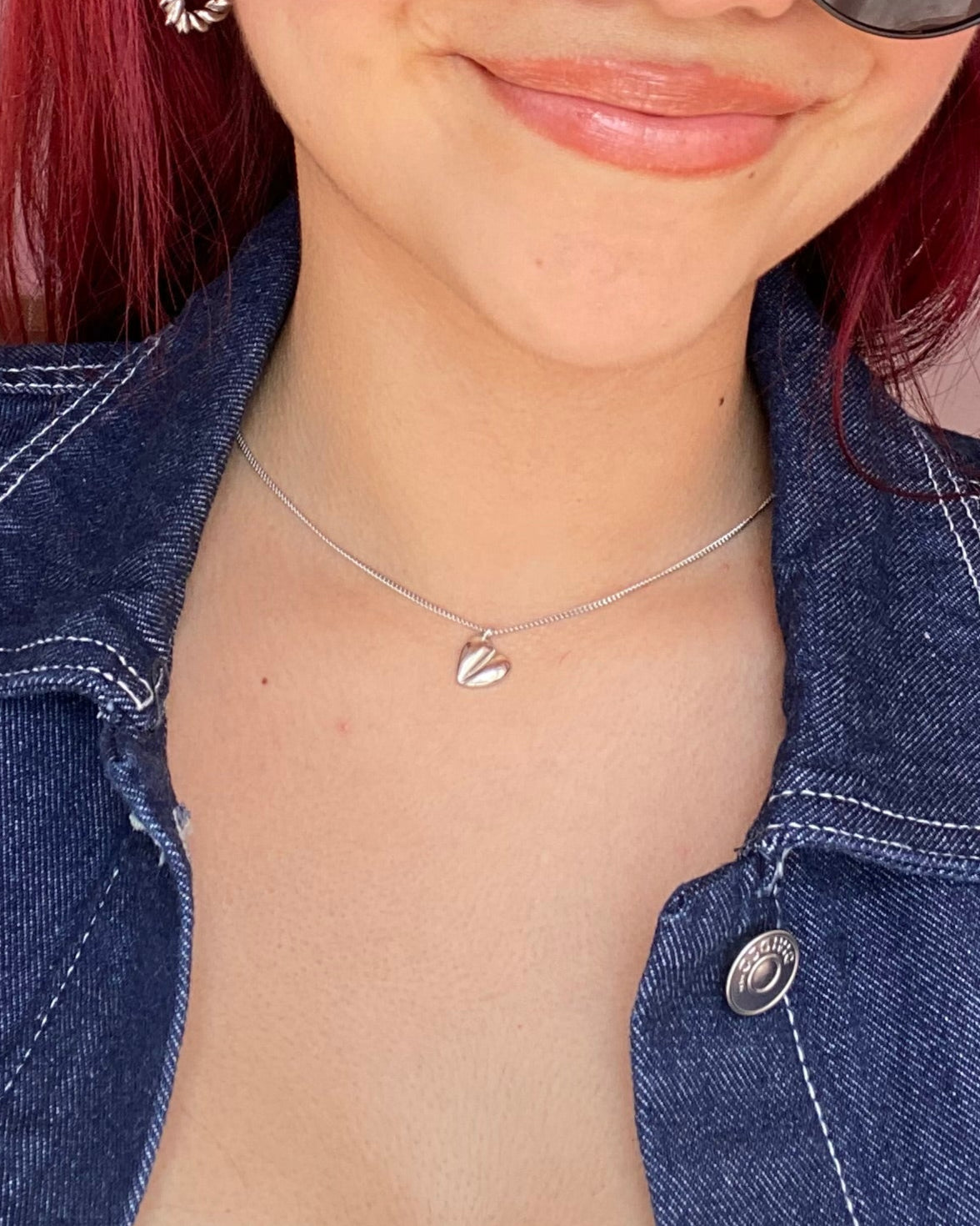 Collar Beso de Plata