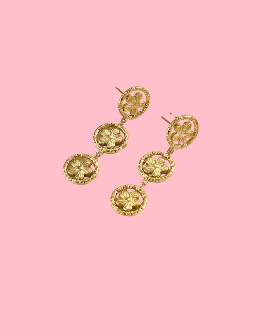 Aretes Flores